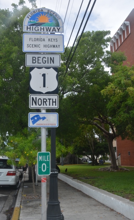 Highway One sign